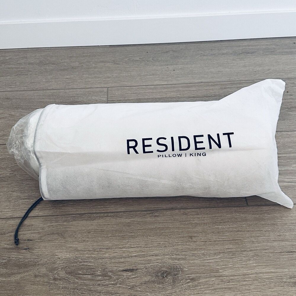 Resident Memory Foam Pillow King Size Nectar One Pillow White Anti-Microbial